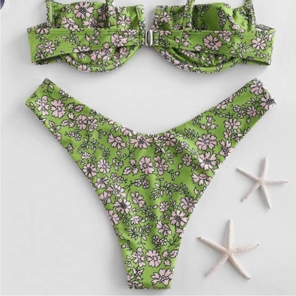 NWT Zaful Bikini Set - Top & Bottom - Picture 3 of 9